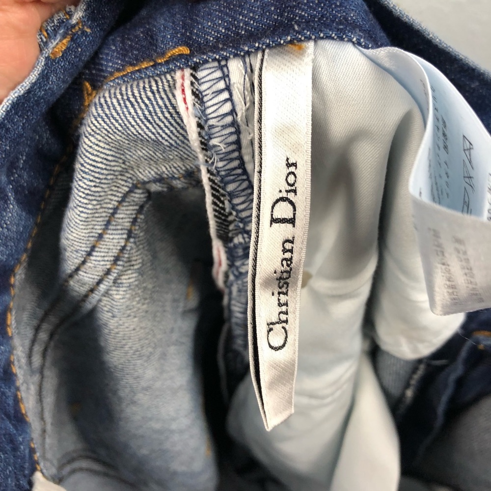 RARE Christian Dior J’adior high rise mom jeans - Picture 8 of 8